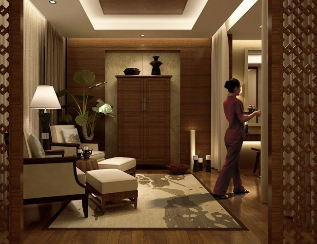 广州黄埔Xinxi养生会馆养生会馆spa馆环境展示二